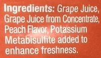 Kedem Pur Jus de Pêche au Raisin, 64 Oz