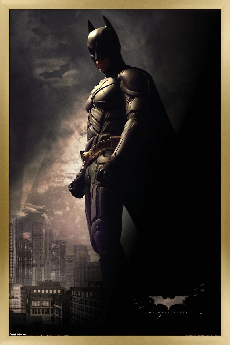 DC Comics Movie - The Dark Knight - Batman in the Shadows Wall Poster, 22.375" x 34"