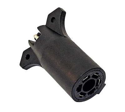 Adaptateur de câblage de remorque 7 voies à 4 voies, connecteur de faisceau de câblage de lumière de remorque, prise de câblage de remorque pour bateau RV
