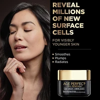 L'Oréal Paris Day Moisturizer Cream, Age Perfect Cell Renewal, Antioxidant Recovery Complex, Reduces look of Wrinkles, Firmer & More Radiant Skin, Younger Looking Skin, Skincare, 48 ml, Day moisturizer, 48 ml
