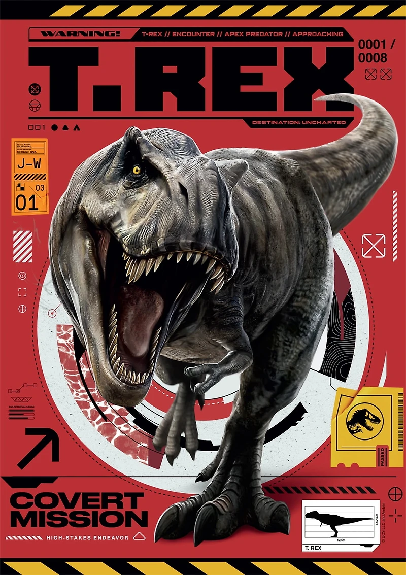 Buffalo Games T. Rex Encounter 300-Piece Interlocking Jigsaw Puzzle for Adults Ages 14-99 Years