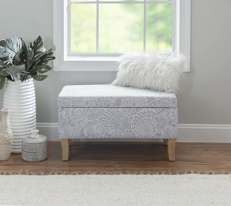 Sydney Stone Storage Ottoman