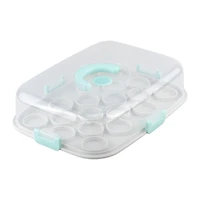 Porte-gâteau et petits gâteaux avec couvercle verrouillable transparent GoodCook Les essentiels de 9 x 13 po (moulé pour tenir les petits gâteaux en toute sécurité). PORTE-GÂTEAU OU PETITS GÂTEAUX GC 18 PG