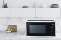 Panasonic 1.1 cu.ft., Compact 1000W Microwave Oven, Stainless Steel, NNSU55QS
