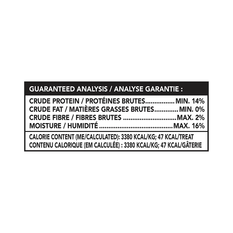 Bâtonnets sans peau saveur fromage Ol’ Roy 18 bâtonnets (230 g)