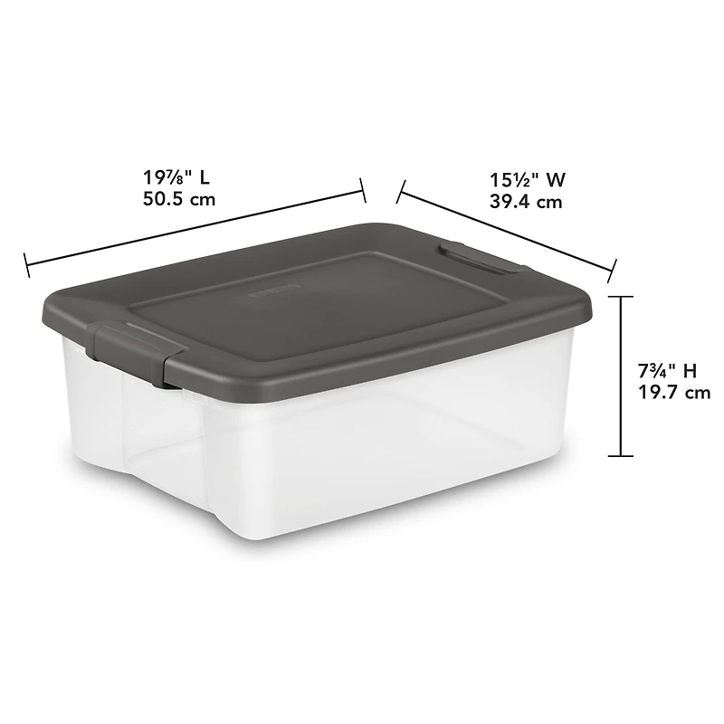 Sterilite Boîte Snap 24 litres