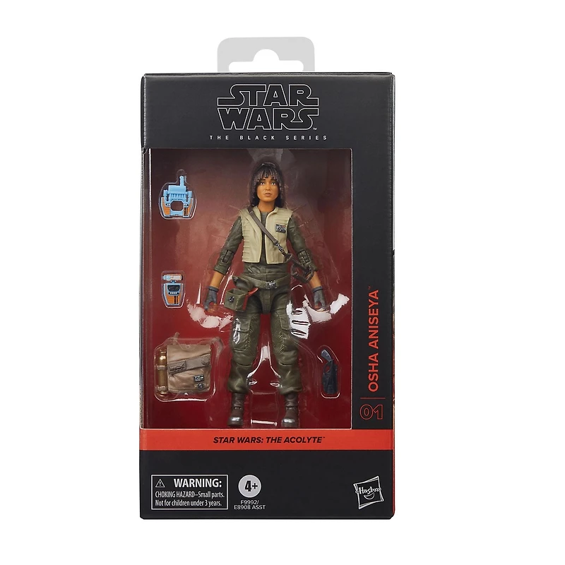 Star Wars The Black Series Osha Aniseya Collectible Action Figure (6”)