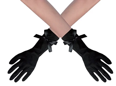 WAY TO CELEBRATE HALLOWEEN GIRLS BLACK GLOVES