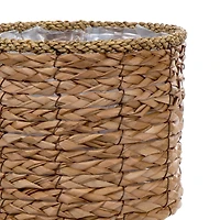 Truu Design Decorative Cattail Planter Set with Wooden Legs