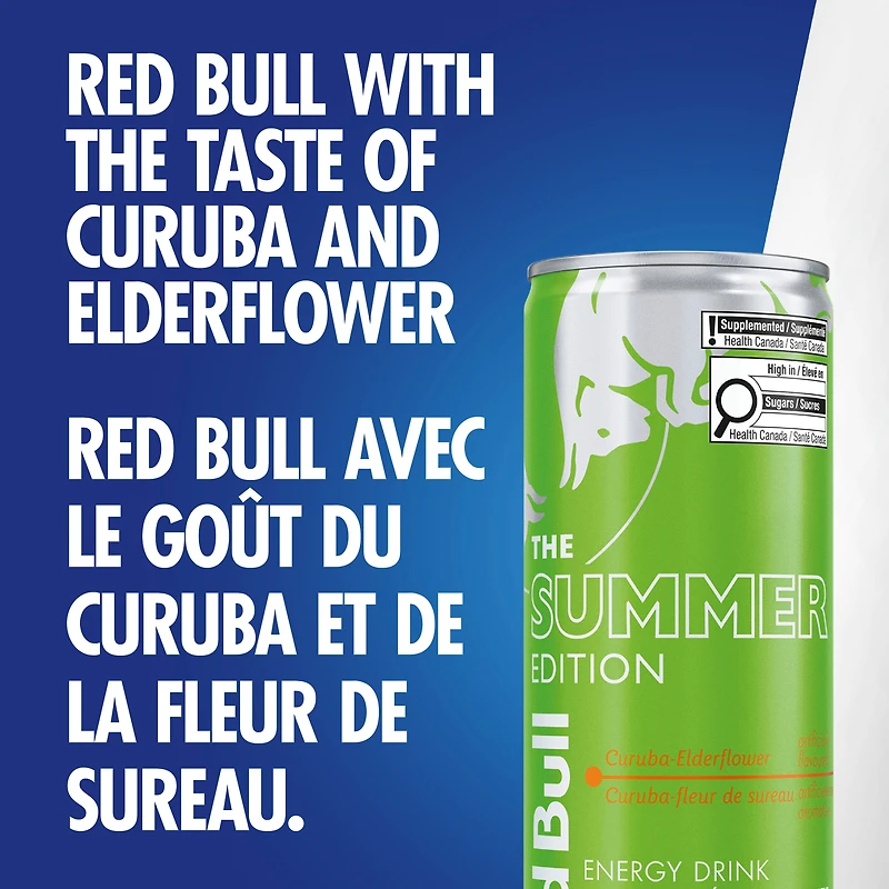 Red Bull Energy Drink, Summer Edition, 4x250ml, 4x250ML