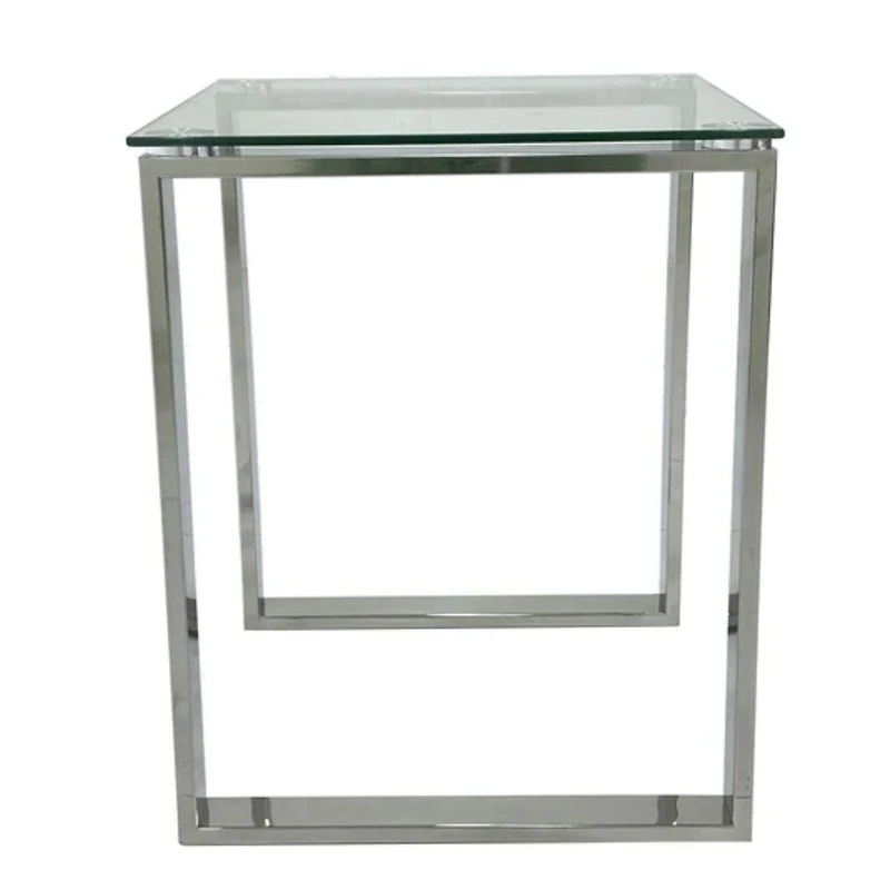 Gen Side Table in Silver