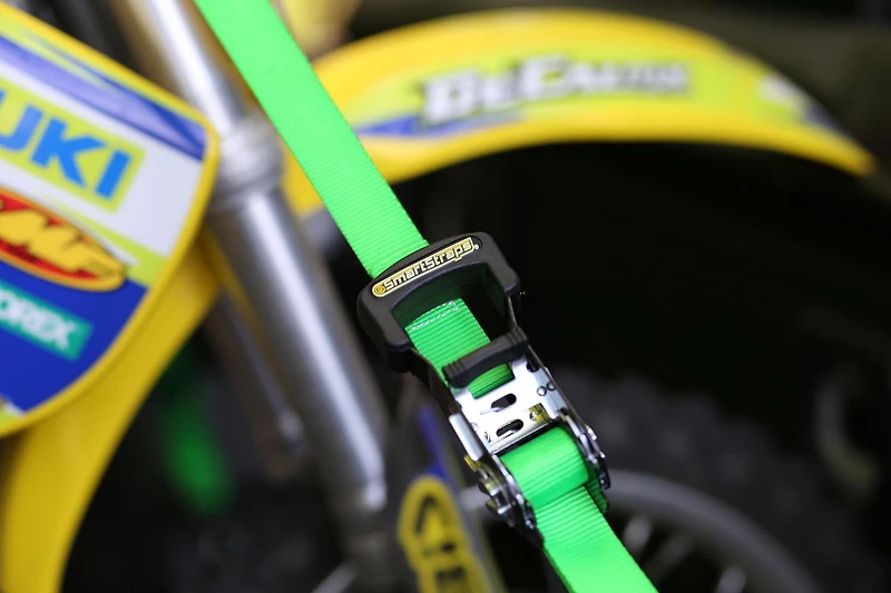 SmartStraps 14' 1500 lb Padded D-Handle Ratchet Tie Down, Pack of 4