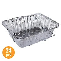 Luciano Housewares Aluminum Foil Deep Roaster Pan Set