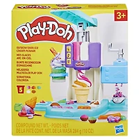 Play-Doh Rainbow Swirl Ice Cream Playset, Ages 3 and up