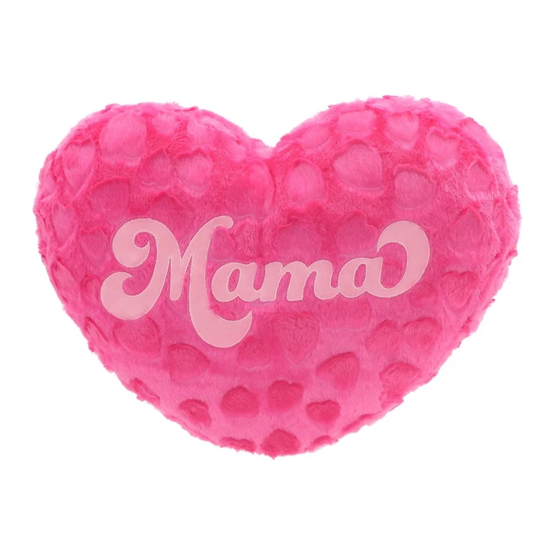 Mother's Day Mama Pink Heart Pillow