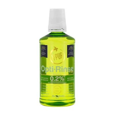 X-PUR Opti-Rinse Plus Mouth Wash Mint Flavour with 0.2% Sodium Fluoride, Alcohol Free, 10% Xylitol
