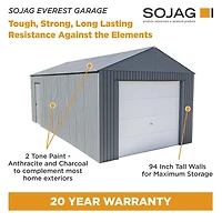 Sojag, garage Everest 12 pi x 20 pi