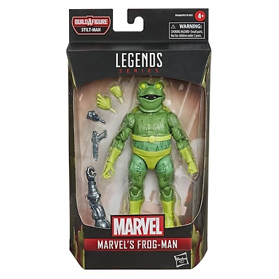 Hasbro Marvel Legends Series, figurine de collection Spider-Man Marvel's Frog-Man de 15 cm, pour enfants, dès 4 ans