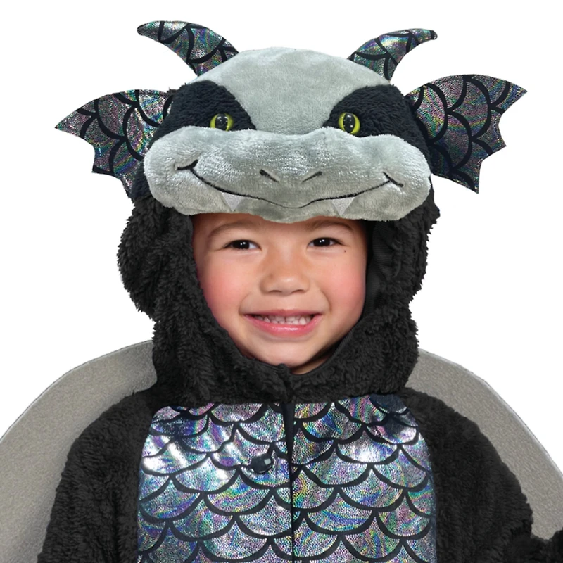 Darkness Dragon Costume, Halloween Costume for Children, Toddler Size 2T.