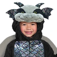 Darkness Dragon Costume, Halloween Costume for Children, Toddler Size 2T.