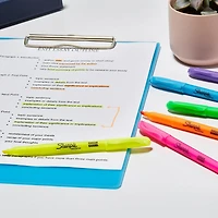 Sharpie Pocket Highlighters, Narrow Chisel Tip, Yellow