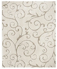 SAFAVIEH Florida Douglas Floral Vines Shag Area Rug