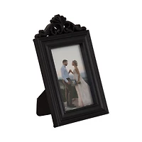 Cadre à photos décoratif noir de 10,2 cm x 15,2 cm pour table