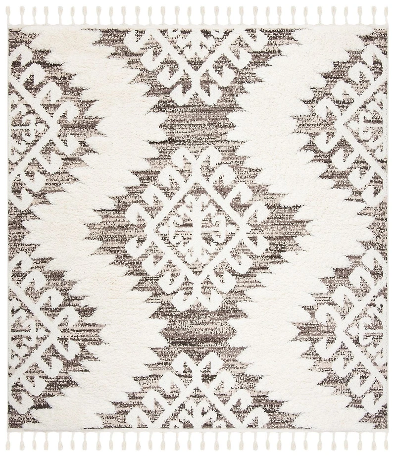 Safavieh Moroccan Tassel Desmond Tapis Géométrique Shag