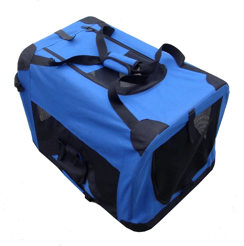 27.5"L Soft Sided Folding Dog Pet Crate