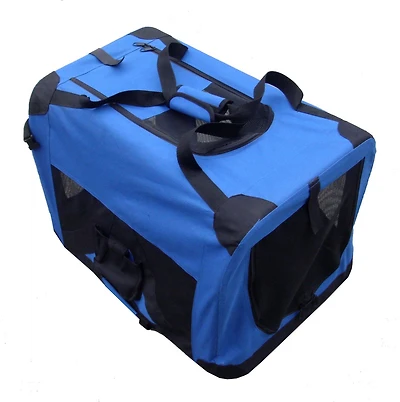 27.5"L Soft Sided Folding Dog Pet Crate