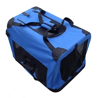 27.5"L Soft Sided Folding Dog Pet Crate