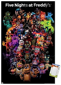 Five Nights at Freddy's: Special Delivery - Collage Wall Poster, 22.375" x 34"