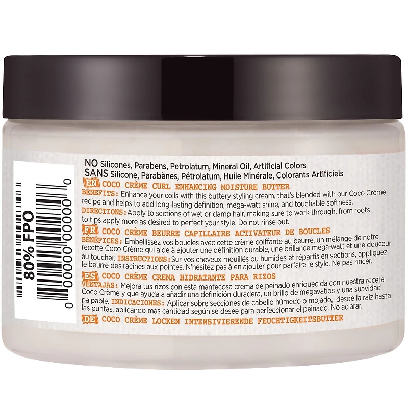 Carol's Daughter Coco Creme Velvet Cream Moisturizing Deep Conditioning Treatment Hair Mask with Coconut oil & Mango Butter, 12 oz, Deep Conditioning Treatment