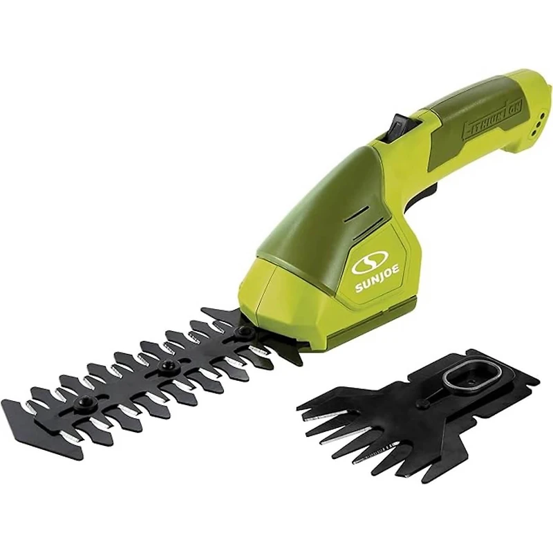 Sun Joe Taille-haie/Taille-gazon sans fil 7,2 V Lithium-Ion, Vert