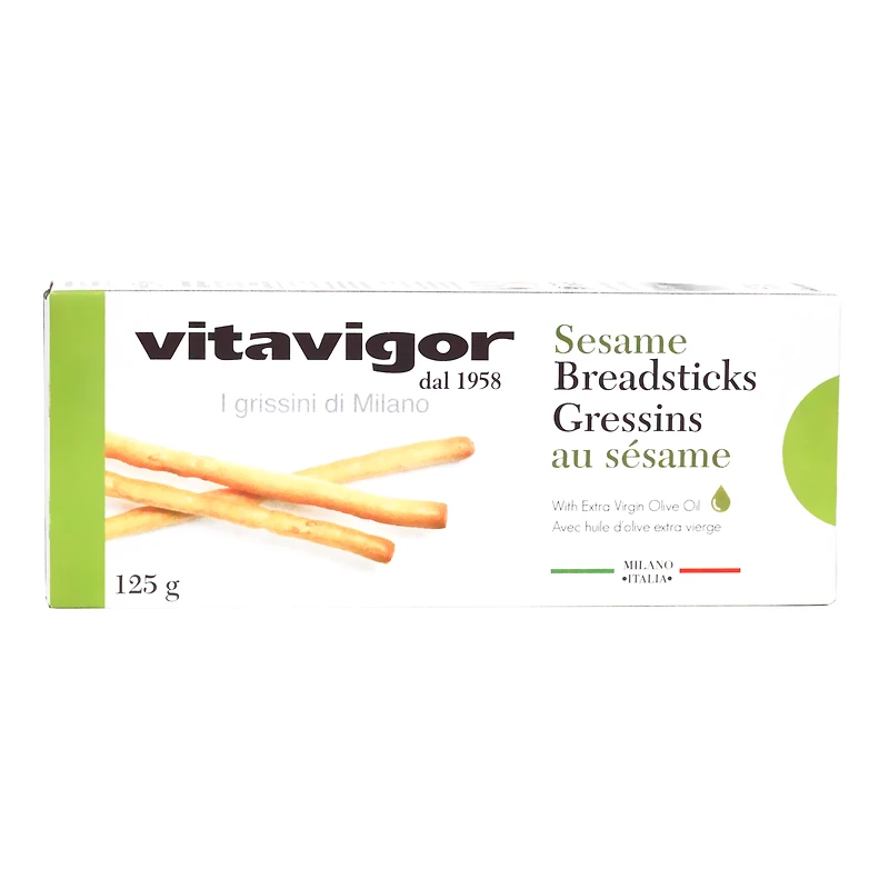 Vitavigor Gressins au sésame, 125 g