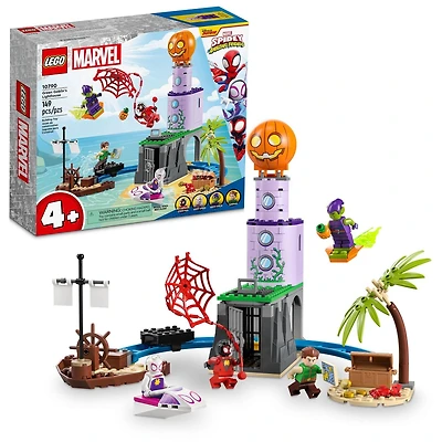 LEGO Spidey L’équipe de Spider-Man au phare du Bouffon Vert 10790 Ensemble de construction (149 pièces)