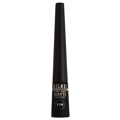 Milani : Eyeliner liquide mat Stay Put® - Noir hydrofuge Eye-liner