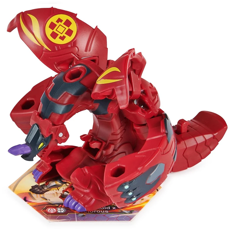 Bakugan Legends Deka, Dragonoid X Tretorous, Jumbo Collectible Transforming Action Figure and Trading Card, Kids Toys for Boys, Ages 6 and Up