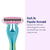Skintimate® Coconut Delight™ Scented Disposable Razor, 4 Blade, 4ct