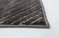 ECARPET Modern Area Rug for Dining Room, Living Room, Bedroom or Den Vector Grey