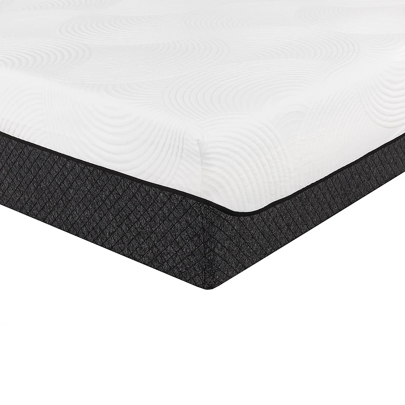 Primo Aspen 10-inch Gel Memory Foam Mattresses with 2 Pillows – Queen Size, Medium Firm, Cooling Sleep, CertiPUR-US Certified