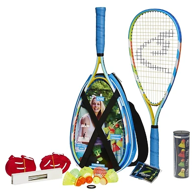 Speedminton S700 Set, 2-Player Speedminton Racquet Game