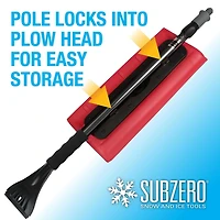 Balai à neige Arctic Plow de SubzeroMD de 51 po