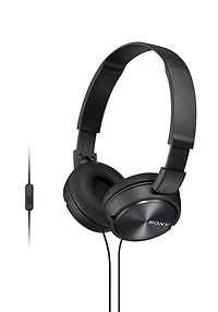 Casque d'écoute supra-auriculaire stéréo avec microphone de la série ZX de Sony Casque MDR-ZX310/ZX310AP