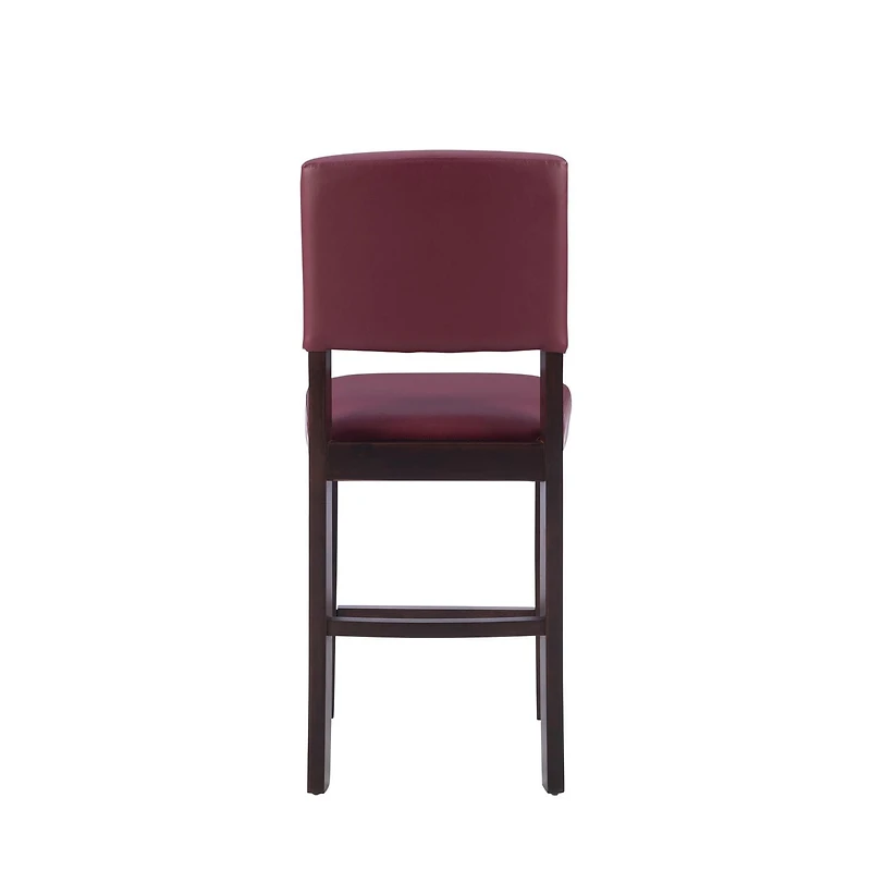 Tabouret de comptoir rouge Benson