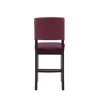 Tabouret de comptoir rouge Benson