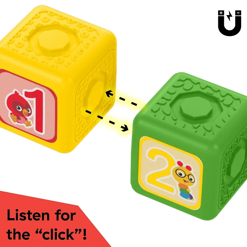 Baby Einstein Connectables Click & Create Magnetic Activity Blocks