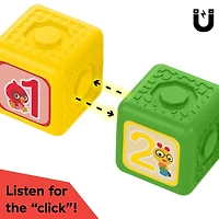 Baby Einstein Connectables Click & Create Magnetic Activity Blocks
