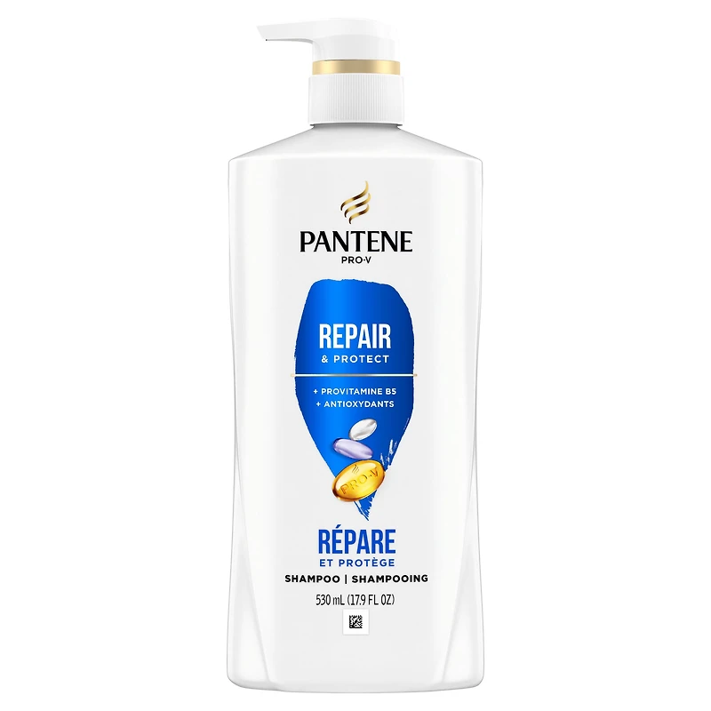 PANTENE PRO-V Repair & Protect Shampoo, 17.9 oz/530 mL