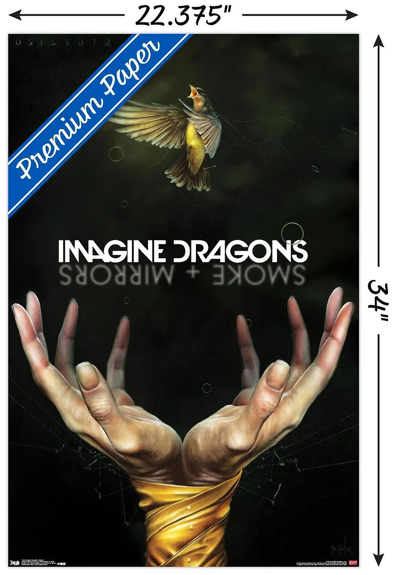 Imagine Dragons - Smoke Wall Poster